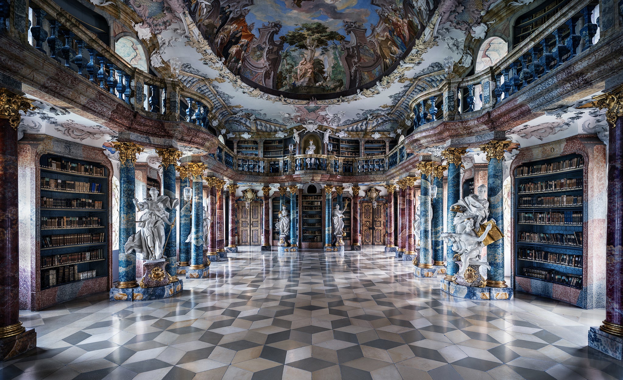Wiblingen Library by Christian Voigt, limited edition photography