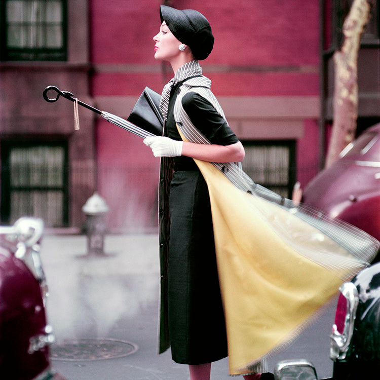 Ivy Nicholson in New York, American Vogue, 1957 by Norman Parkinson, limited edition photography