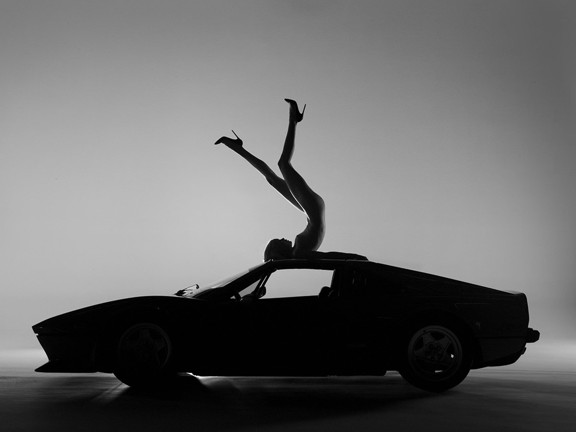 Ferrari Monochrome by Tyler Shields, limited edition photography