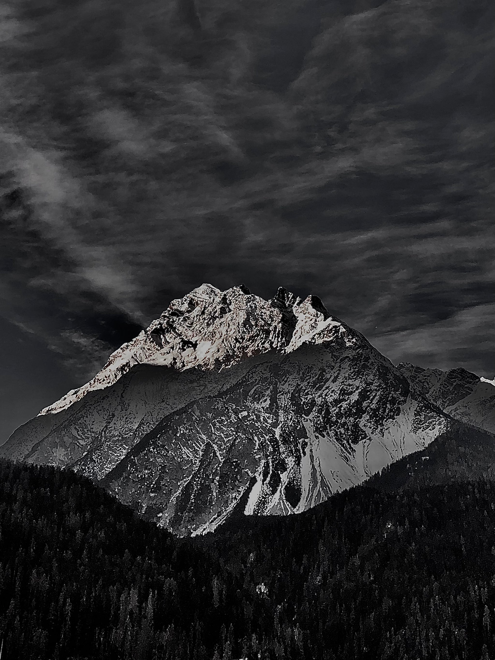 Piz Pisoc 01 by Beny Steiner, limited edition photography