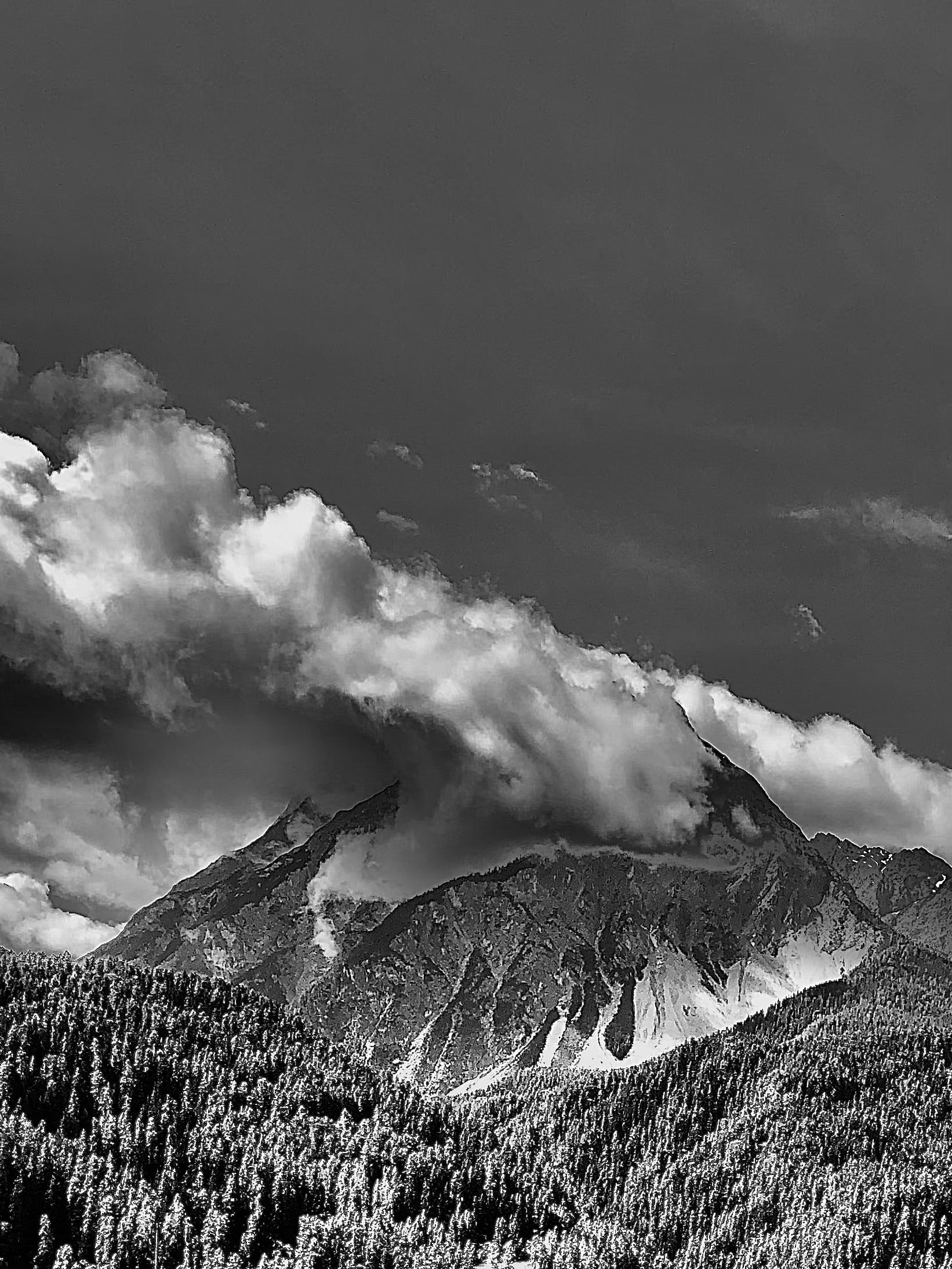 Piz Pisoc 02 by Beny Steiner, limited edition photography