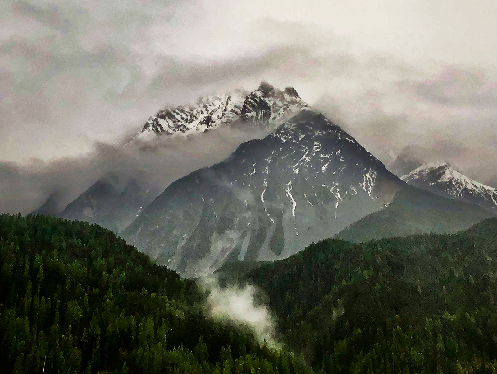Piz Pisoc 5 by Beny Steiner, limited edition photography
