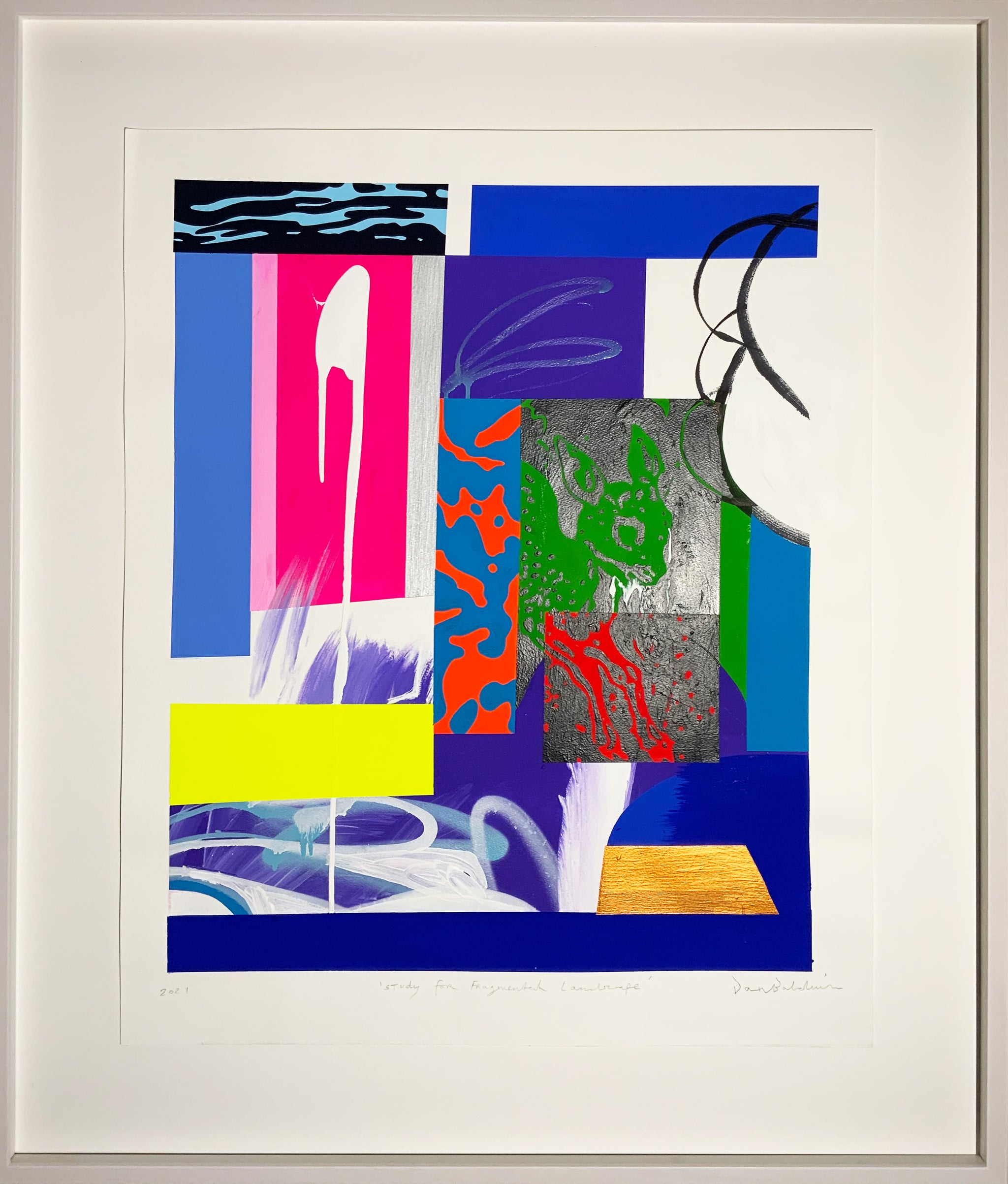 Study for fragmented landscape #2 by Dan Baldwin, limited edition photography