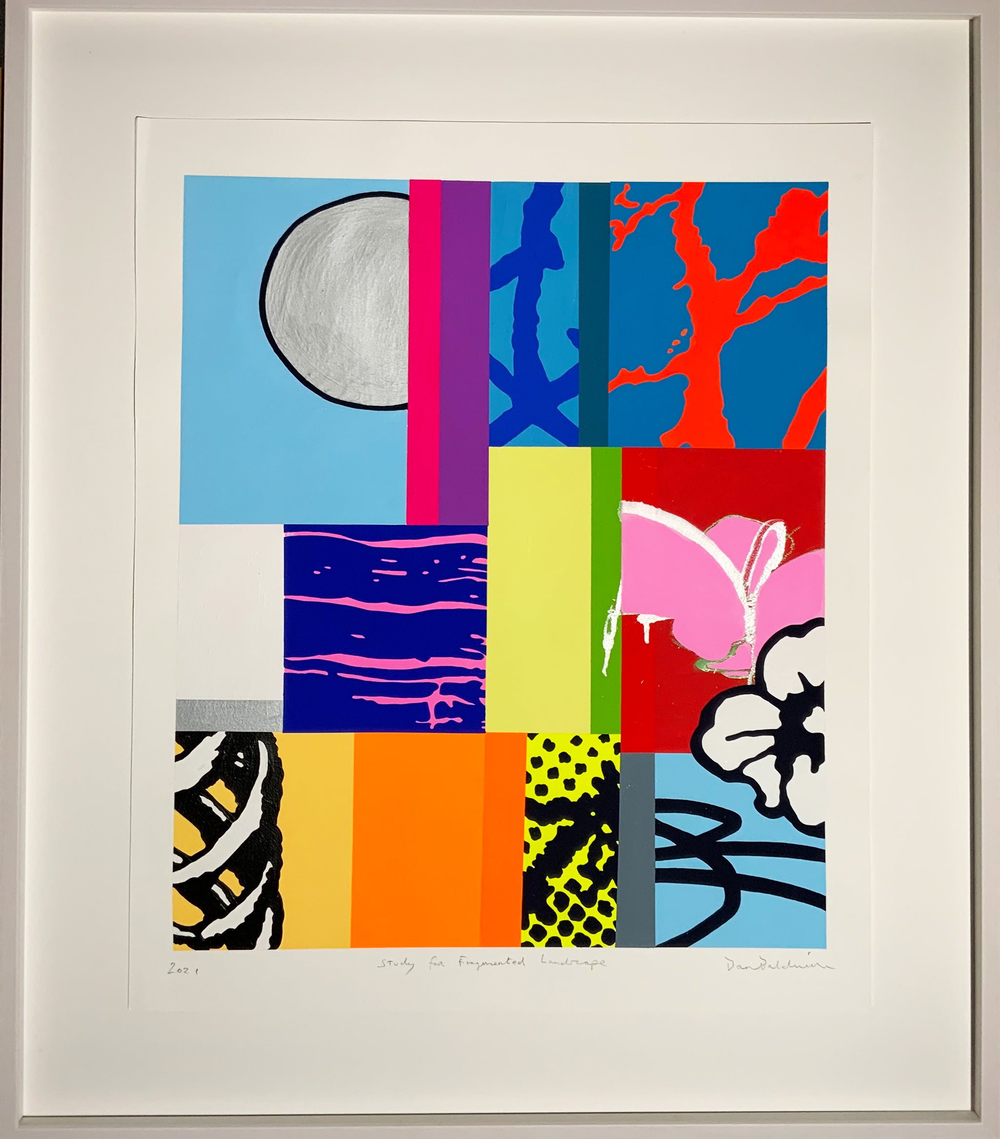 Study for fragmented landscape #6 by Dan Baldwin, limited edition photography