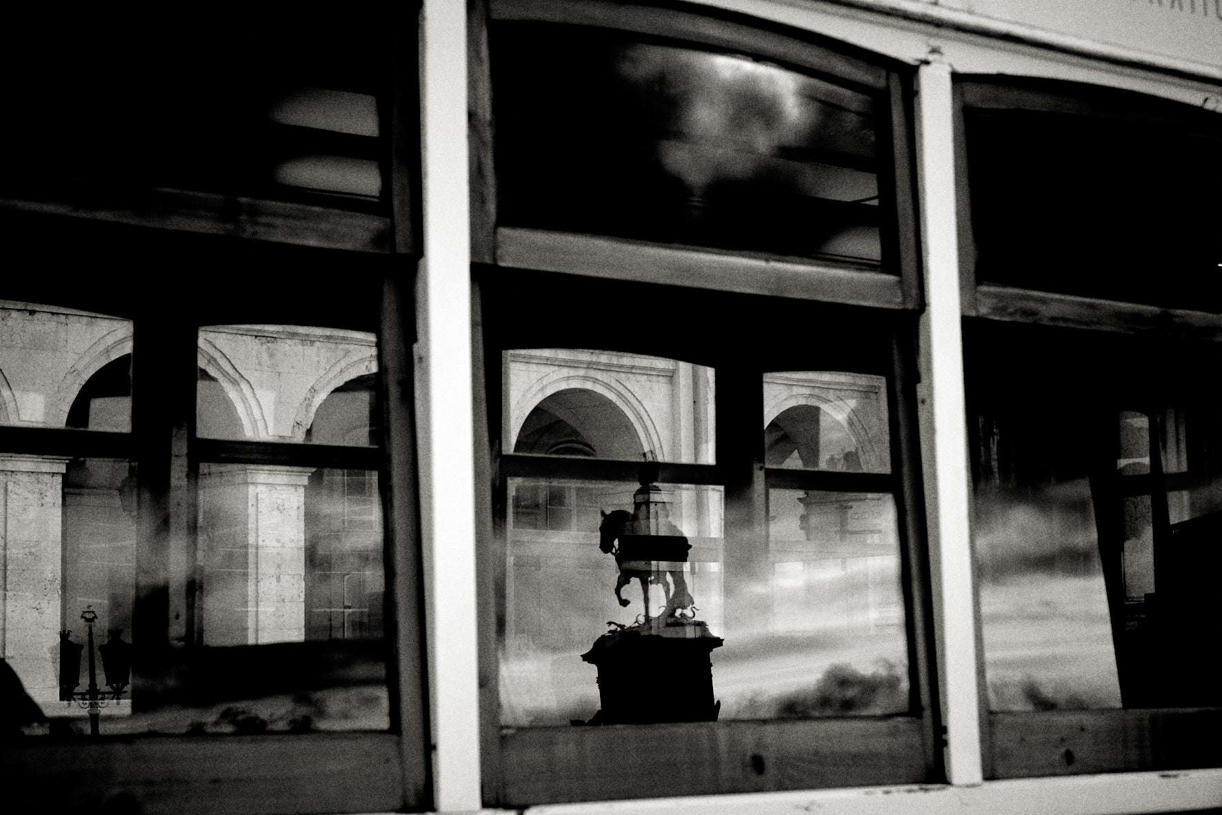 Statue of King José, Lisbon  by Andreas H. Bitesnich, limited edition photography