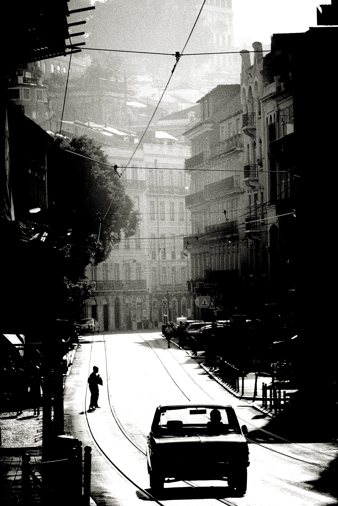 Street, View, Lisbon by Andreas H. Bitesnich, limited edition photography