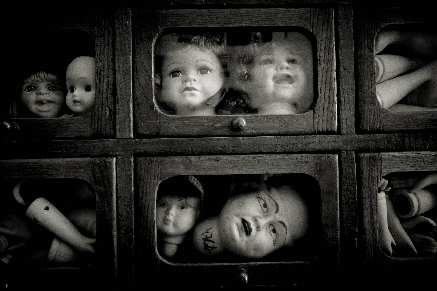 The doll hospital, Lisbon  by Andreas H. Bitesnich, limited edition photography