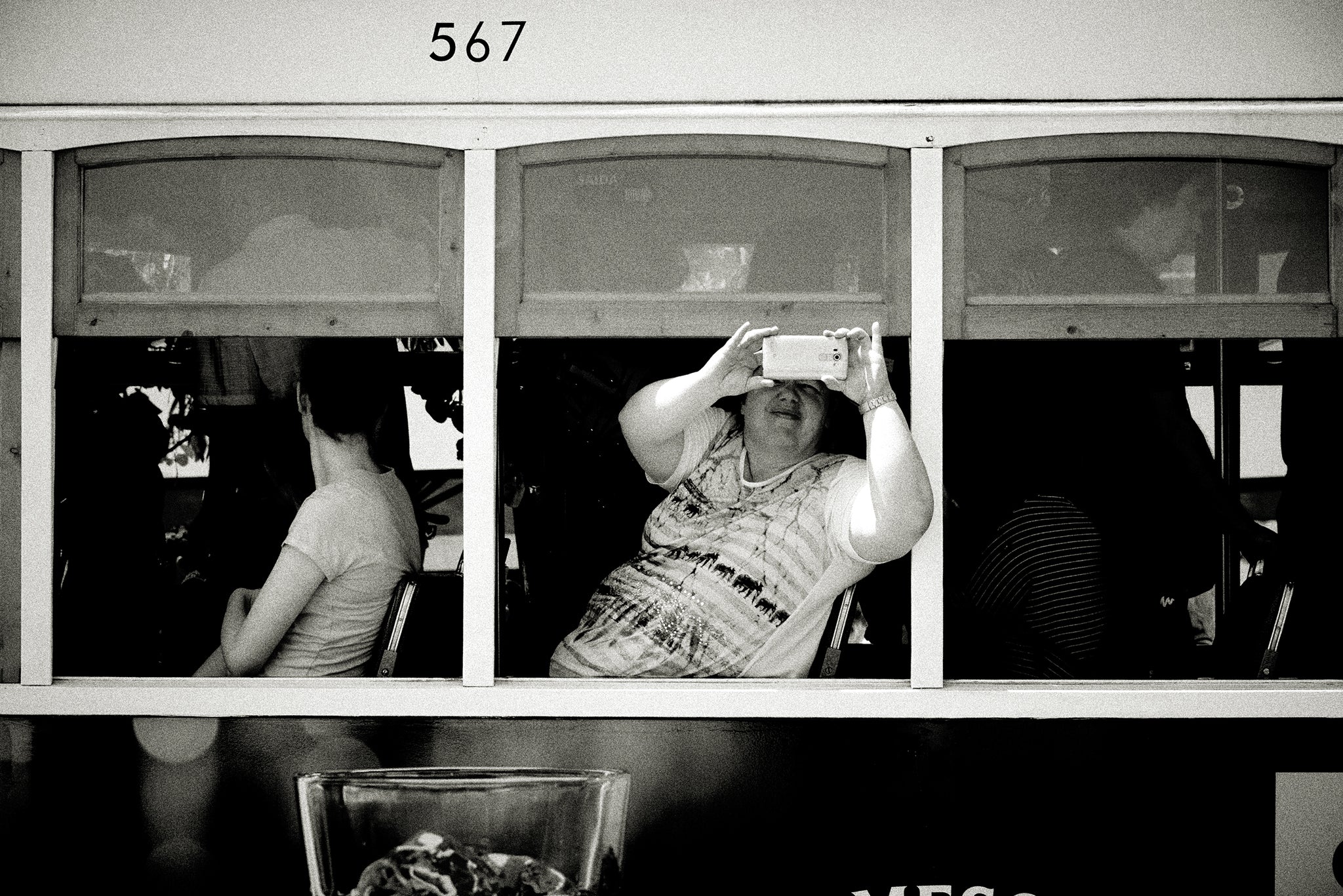 Trolley 567, Lisbon  by Andreas H. Bitesnich, limited edition photography