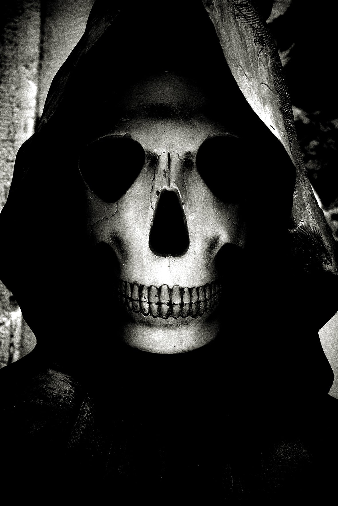 The grim reaper, Lisbon by Andreas H. Bitesnich, limited edition photography
