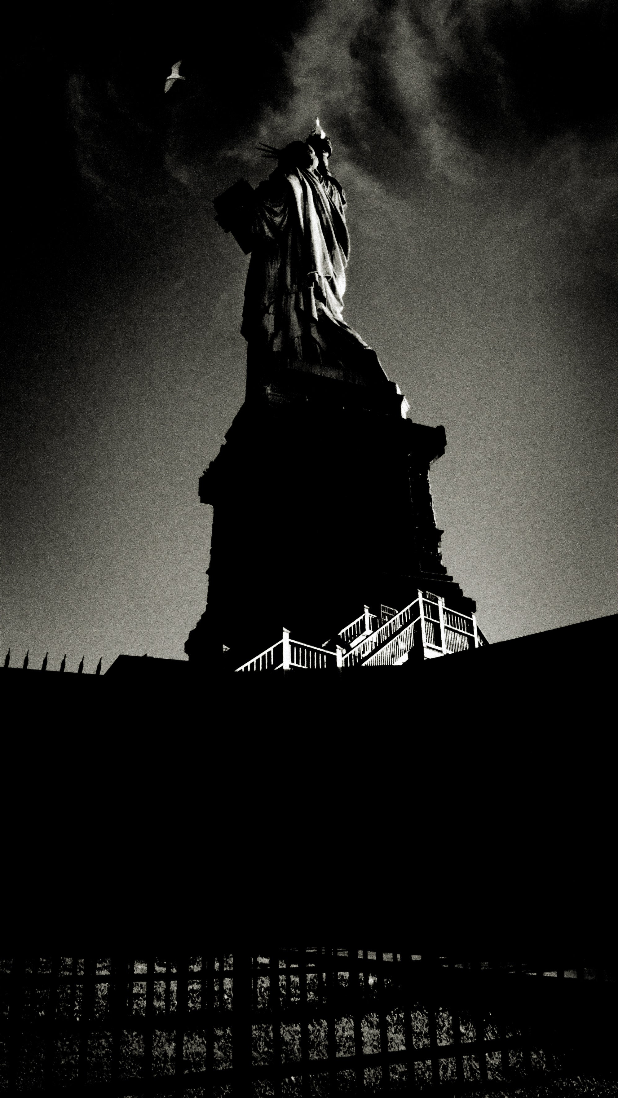 Statue of Liberty (Rear View), New York by Andreas H. Bitesnich, limited edition photography