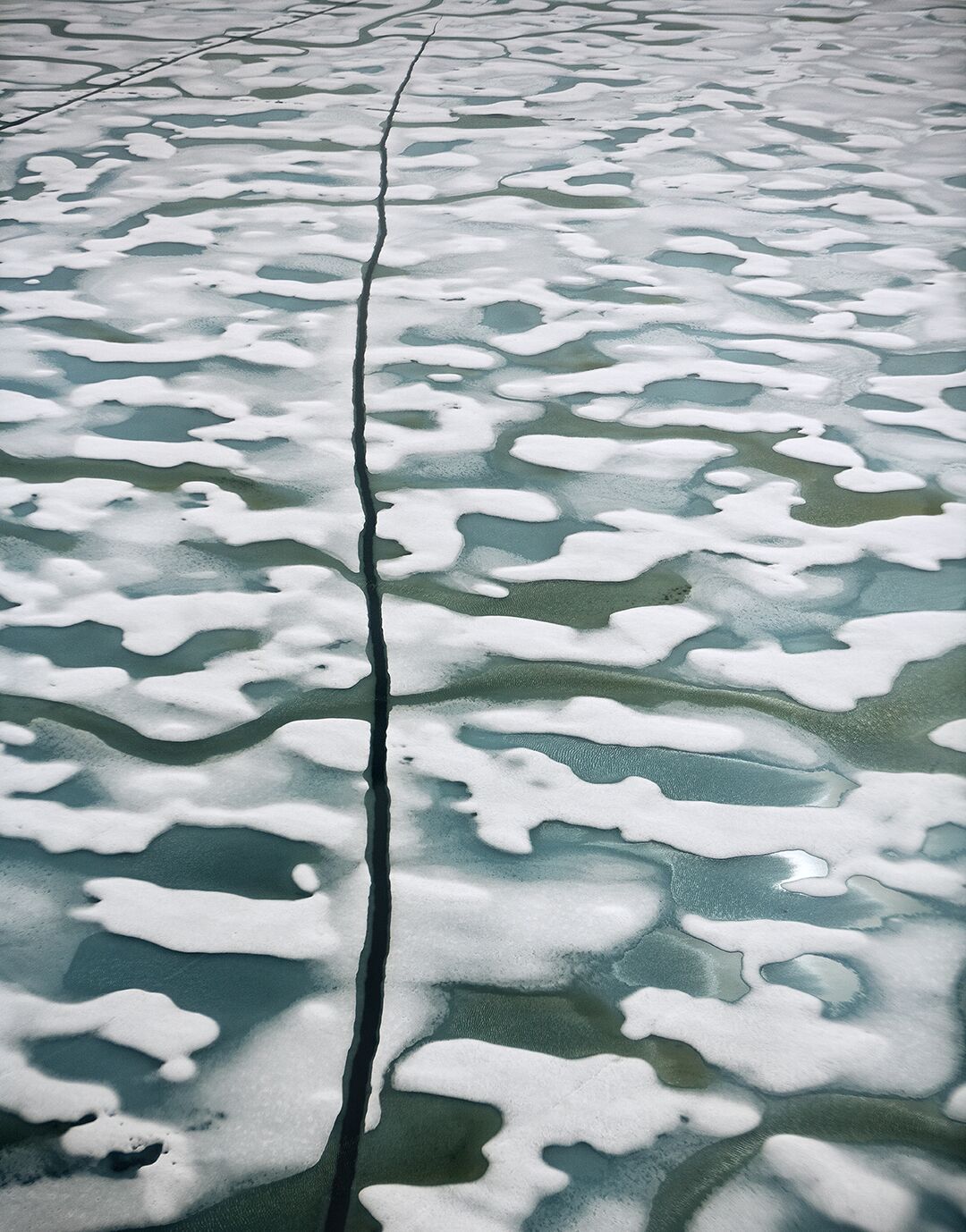Sea Ice Lead I by Sebastian Copeland, limited edition photography