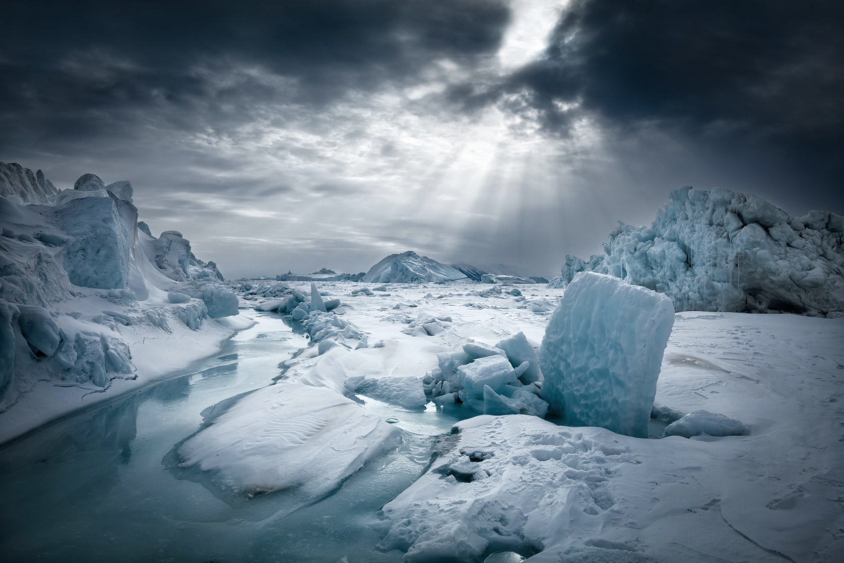 Breakthrough - Greenland 2022 by Sebastian Copeland, limited edition photography