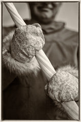 Inughuit Hunter with Tusk - Greenland 2023 (ref.A9A0939)