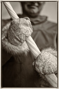 Inughuit Hunter with Tusk - Greenland 2023 (ref.A9A0939)