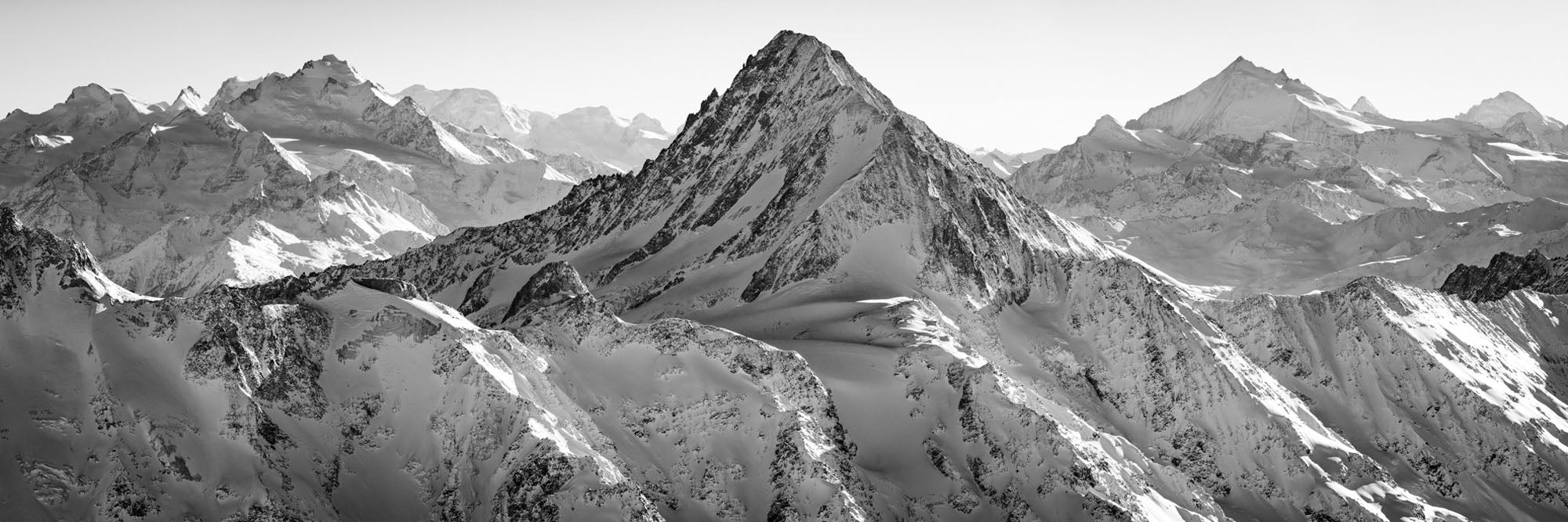 Valais Alps, Panorama, Switzerland (DSC9592) by Thomas Crauwels, limited edition photography