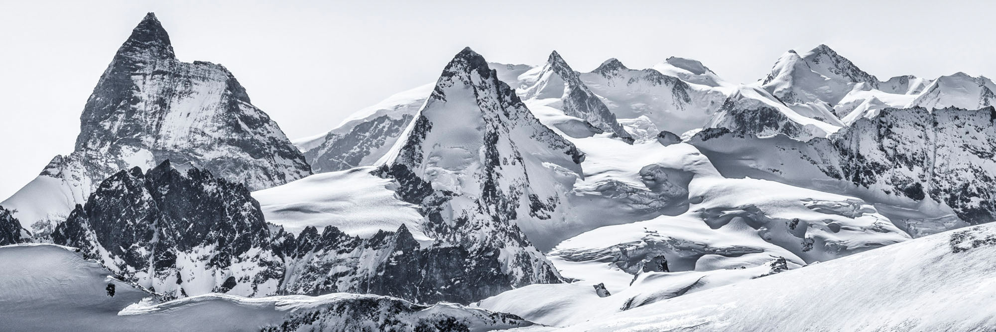 Valais Alps, Panorama, Switzerland (DSC8900) by Thomas Crauwels, limited edition photography