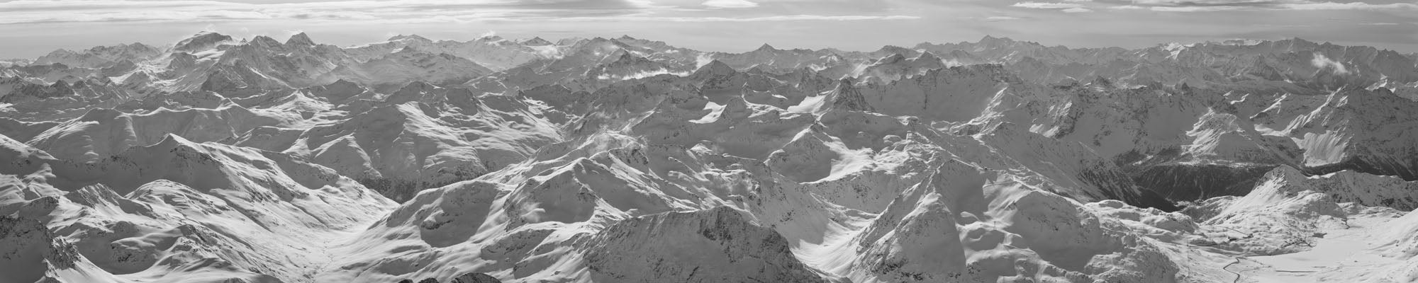 Beyond, Panorama, Engadin, Switzerland