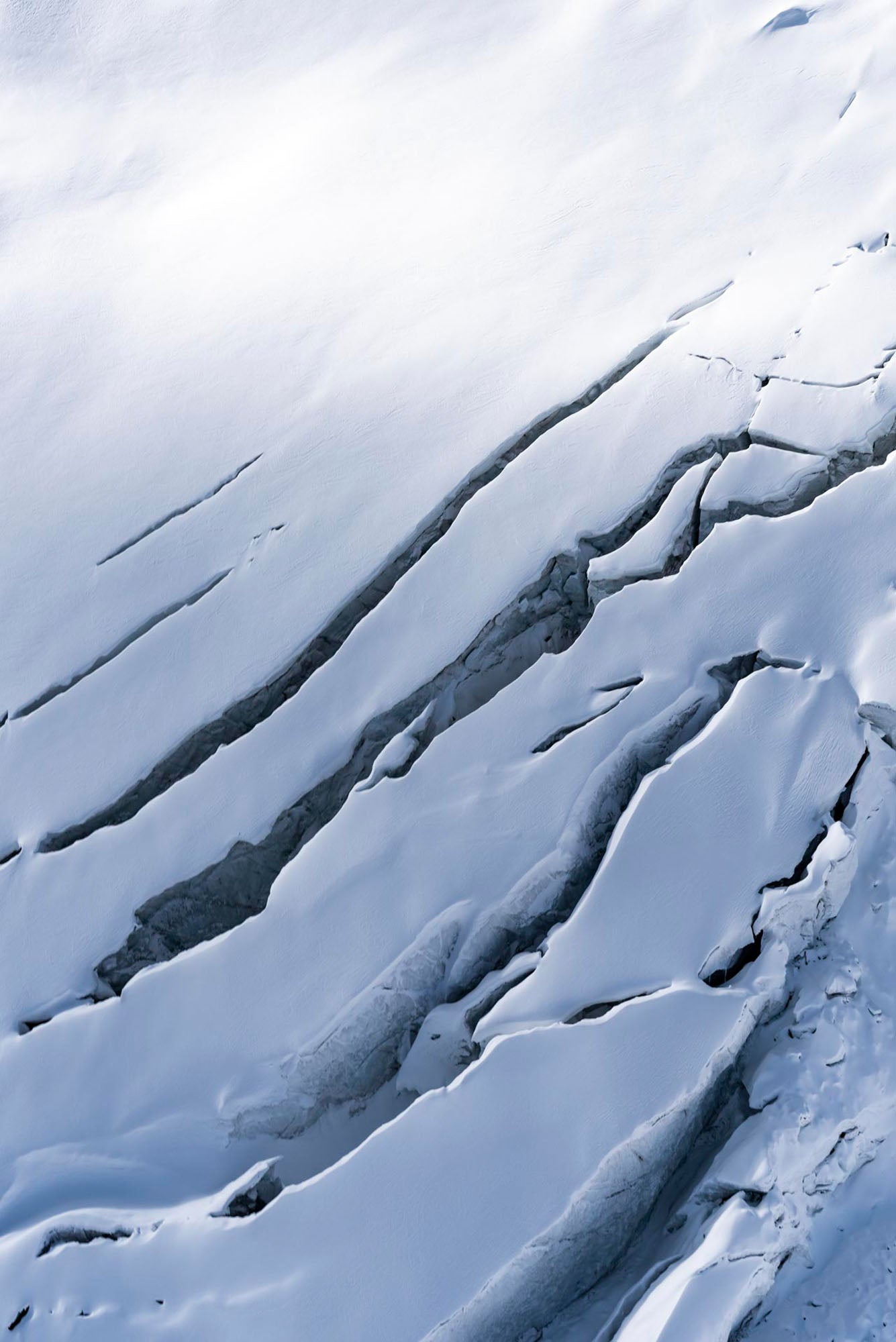 Cracks, Engadin, Switzerland