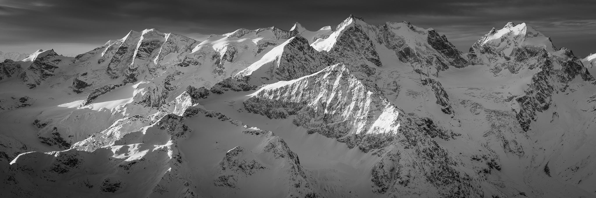 Bernina Massif, Palü to Roseg, Switzerland by Thomas Crauwels, limited edition photography