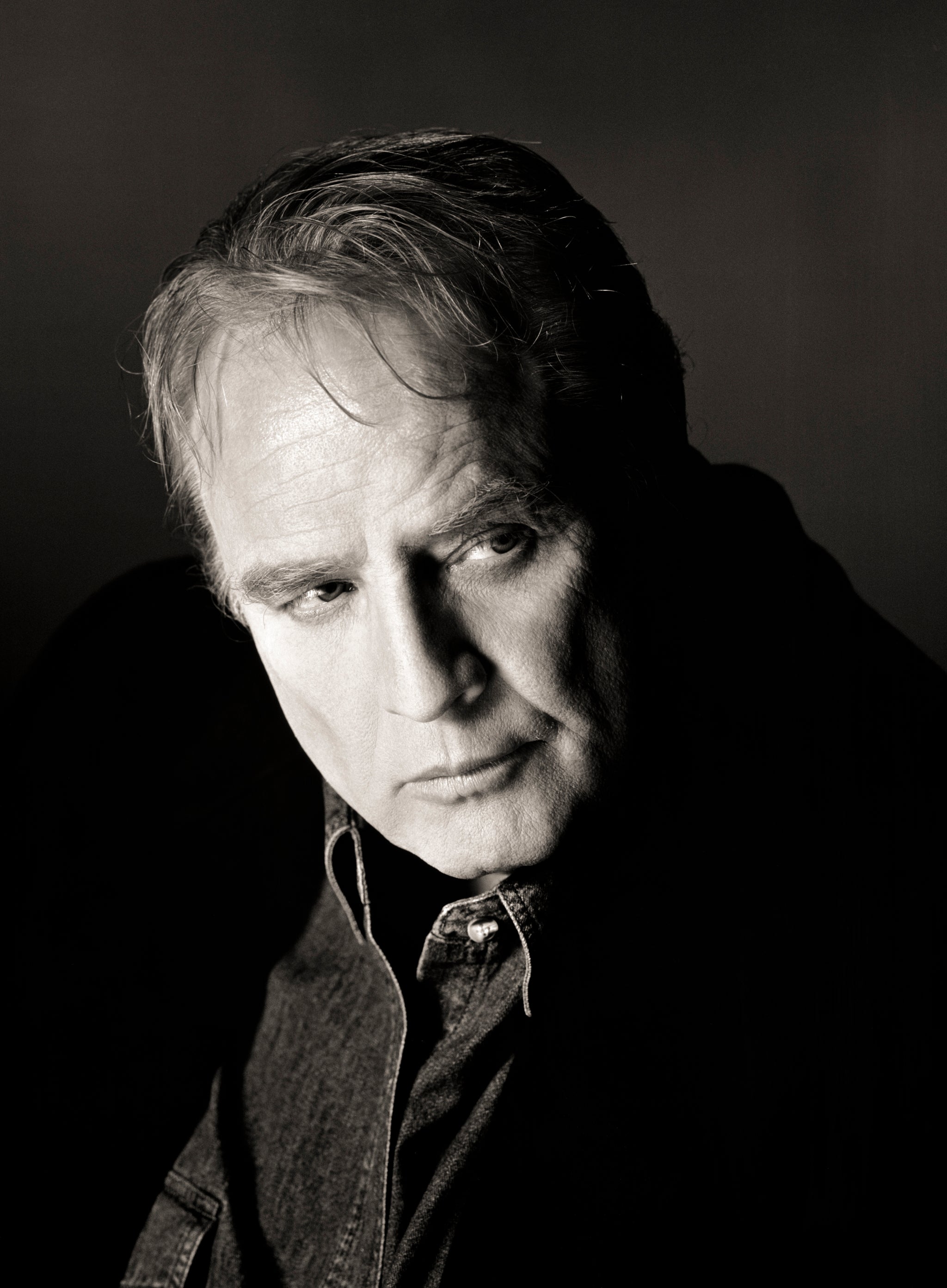 Marlon Brando (b&w) by Greg Gorman, limited edition photography