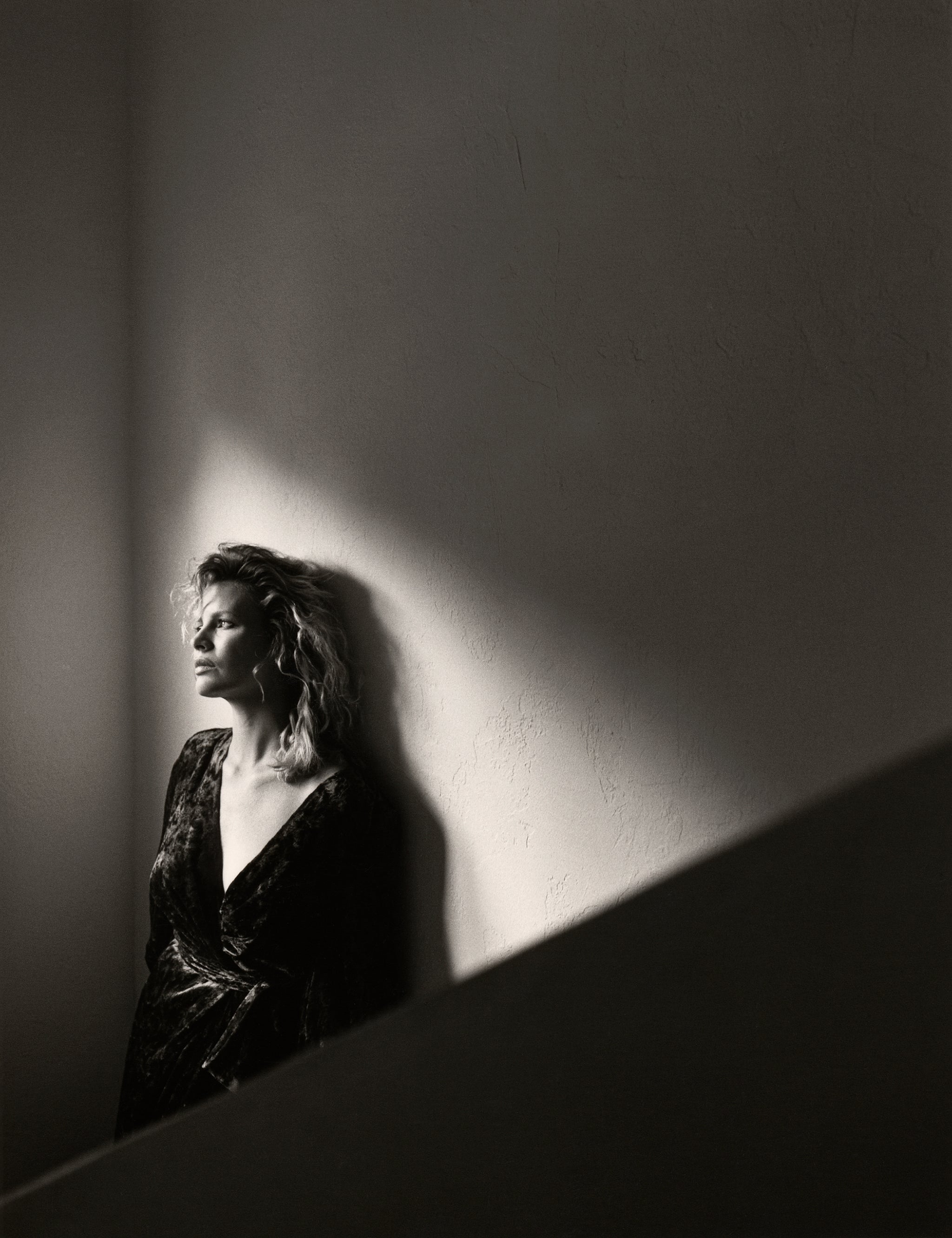 Kim Basinger (Wall) by Greg Gorman, limited edition photography