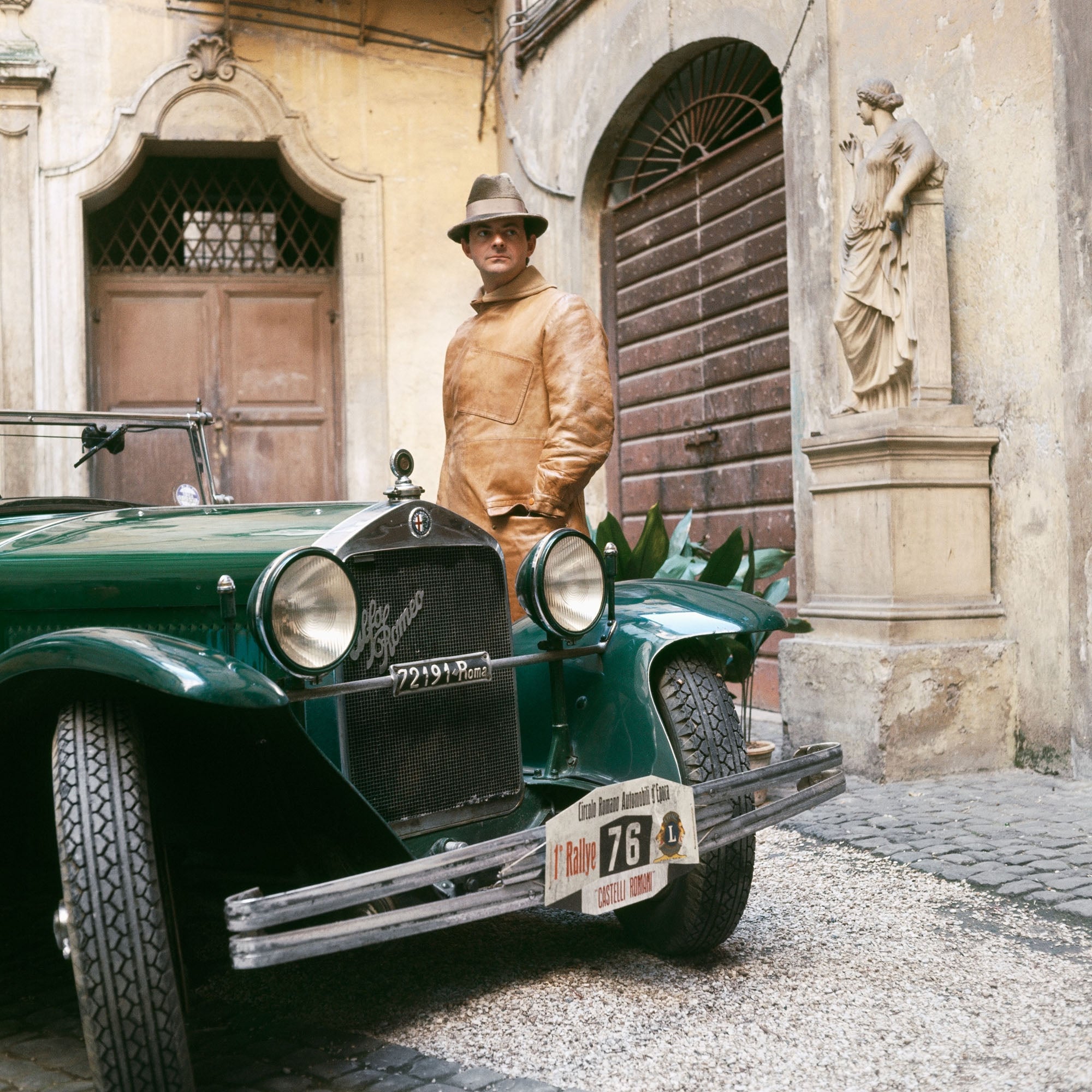 Cy Twombly in Rome 1966 - Untitled #1 by Horst P. Horst , limited edition photography