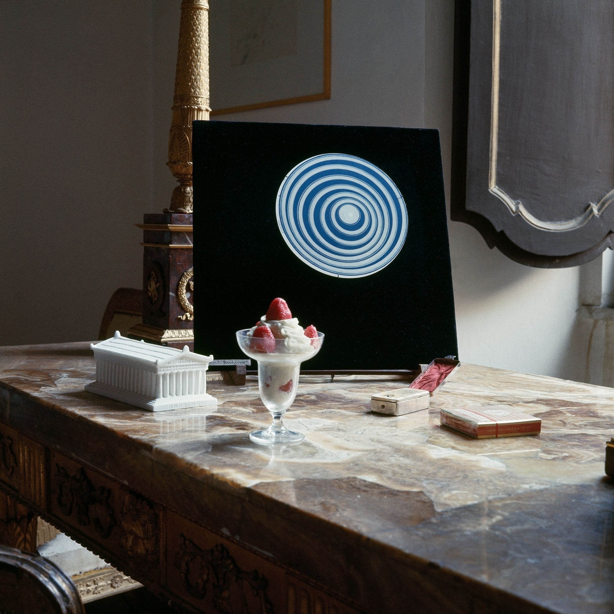 Cy Twombly in Rome 1966 - Untitled #8 by Horst P. Horst , limited edition photography