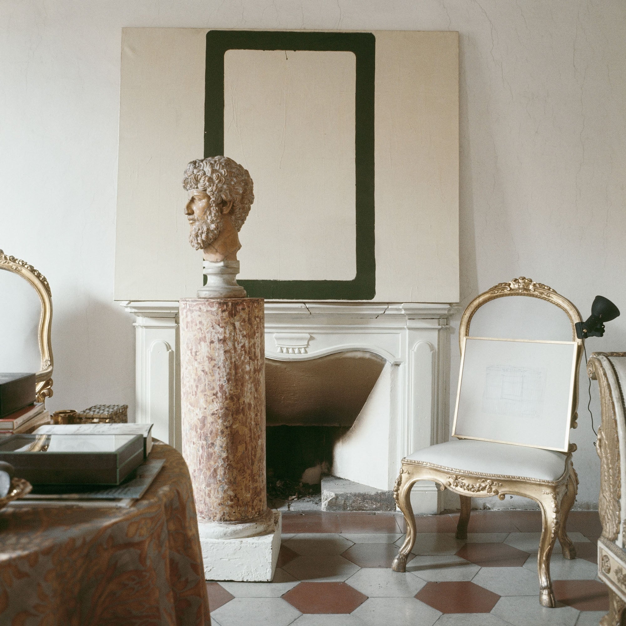 Cy Twombly in Rome 1966 - Untitled #12 by Horst P. Horst , limited edition photography