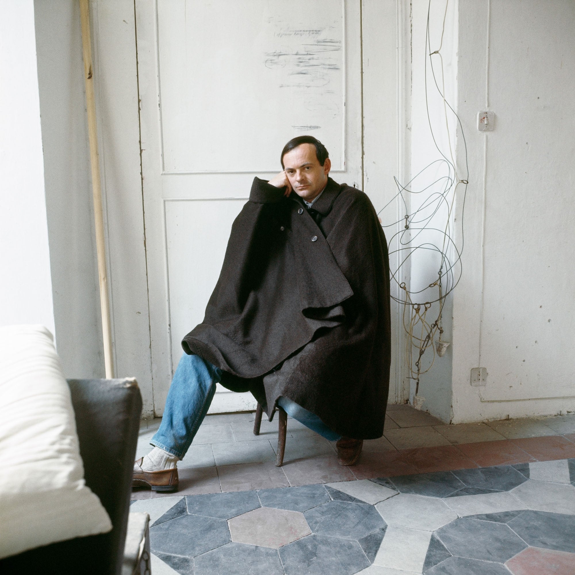 Cy Twombly in Rome 1966 - Untitled #20 by Horst P. Horst , limited edition photography