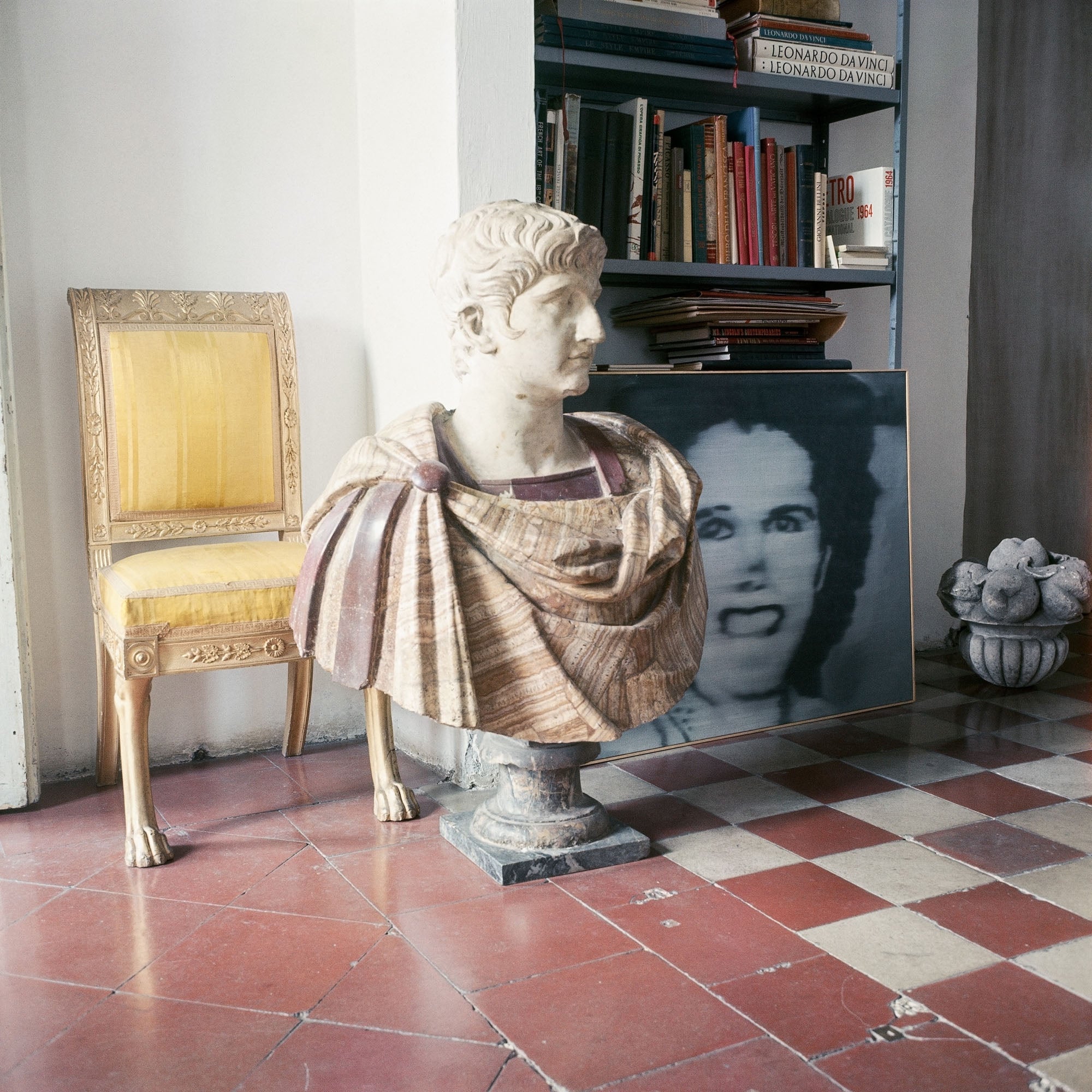 Cy Twombly in Rome 1966 - Untitled #29 by Horst P. Horst , limited edition photography