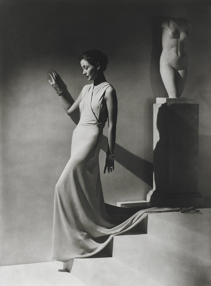Toto Koopman, Evening Dress by Augustabernard 1 by George Hoyningen-Huene, limited edition photography