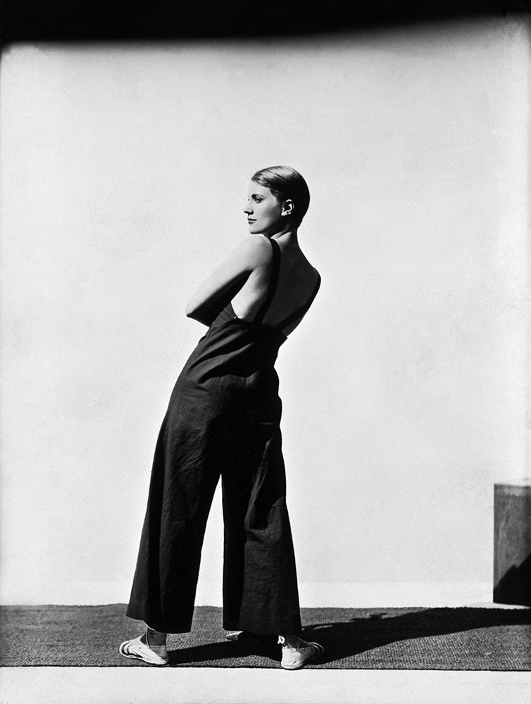 Lee Miller, Sailcloth Overalls by Yrande by George Hoyningen-Huene, limited edition photography