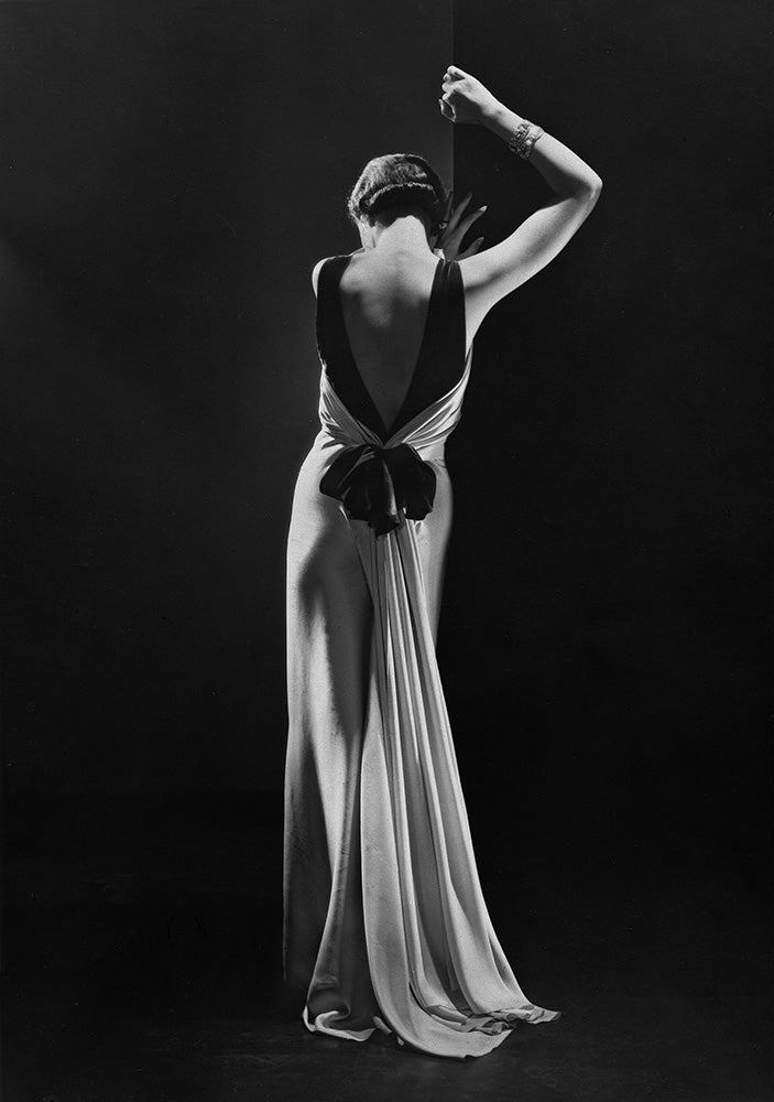 Toto Koopman, Evening Dress by Augustabernard 2 by George Hoyningen-Huene, limited edition photography
