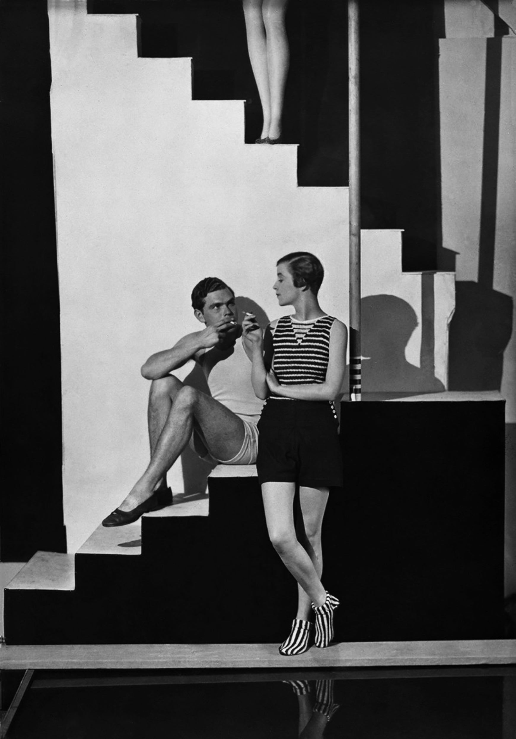 Bettina Jones, Beachwear by Schiaparelli by George Hoyningen-Huene, limited edition photography