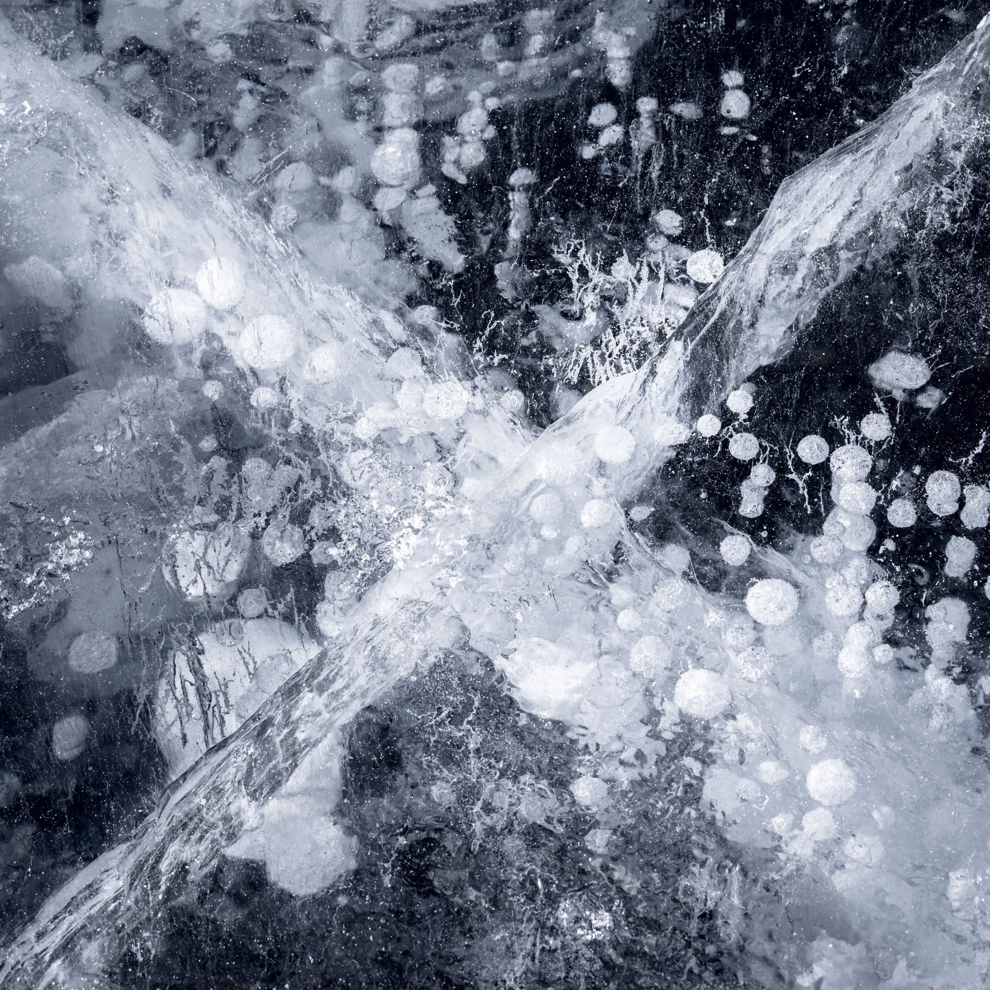 Frozen Bubbles XIII by Tom Jacobi, limited edition photography
