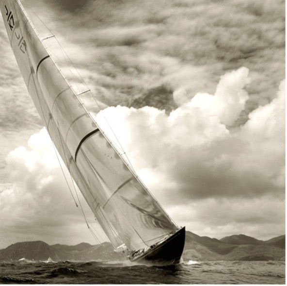 Velsheda, Antiq, West Indies by Michael Kahn, limited edition photography