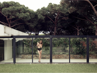 Chloe In The Garden (colour)