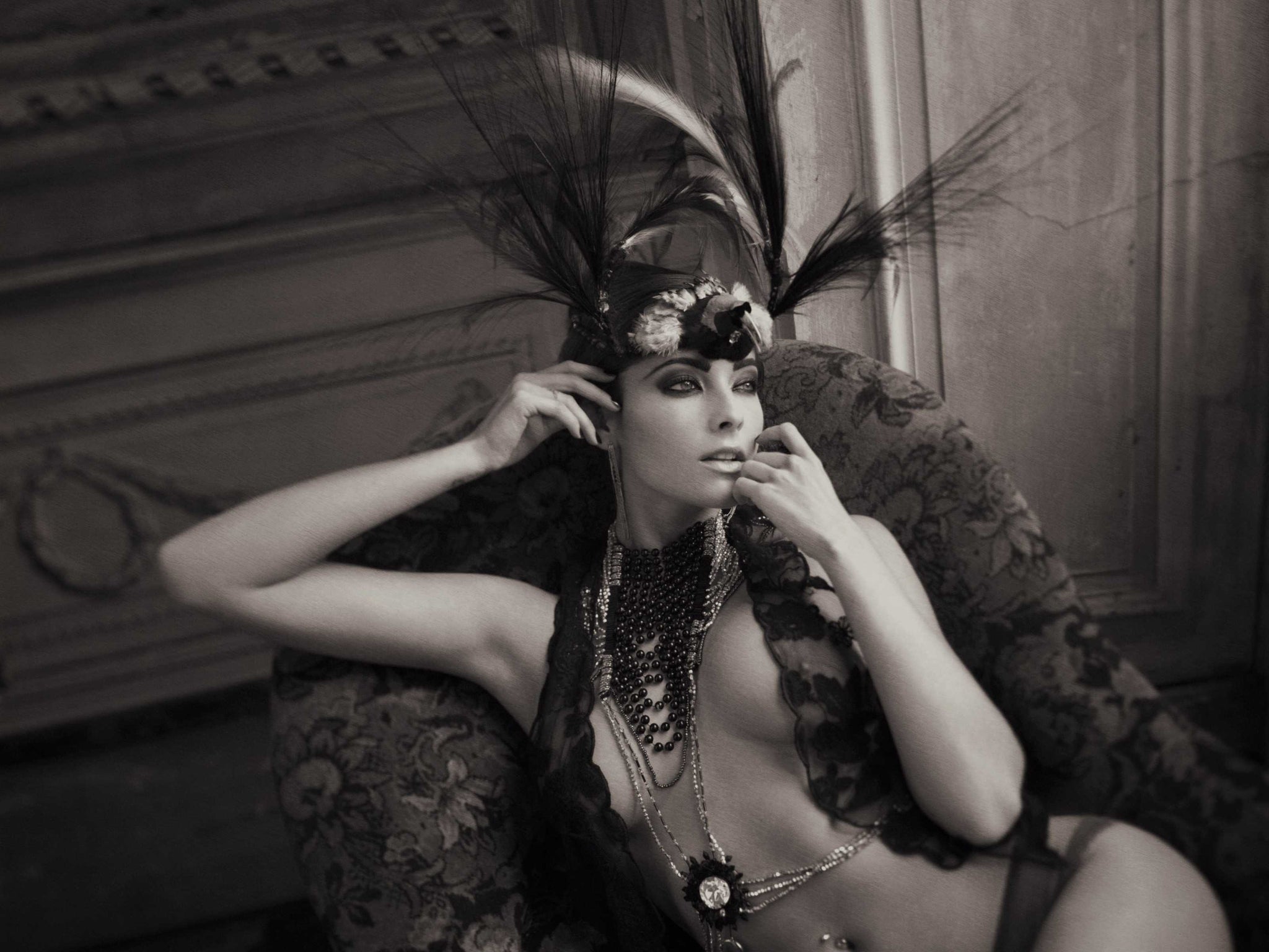 Cleopatra (sepia) by Marc Lagrange, limited edition photography