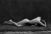 Contortion (b&w)
