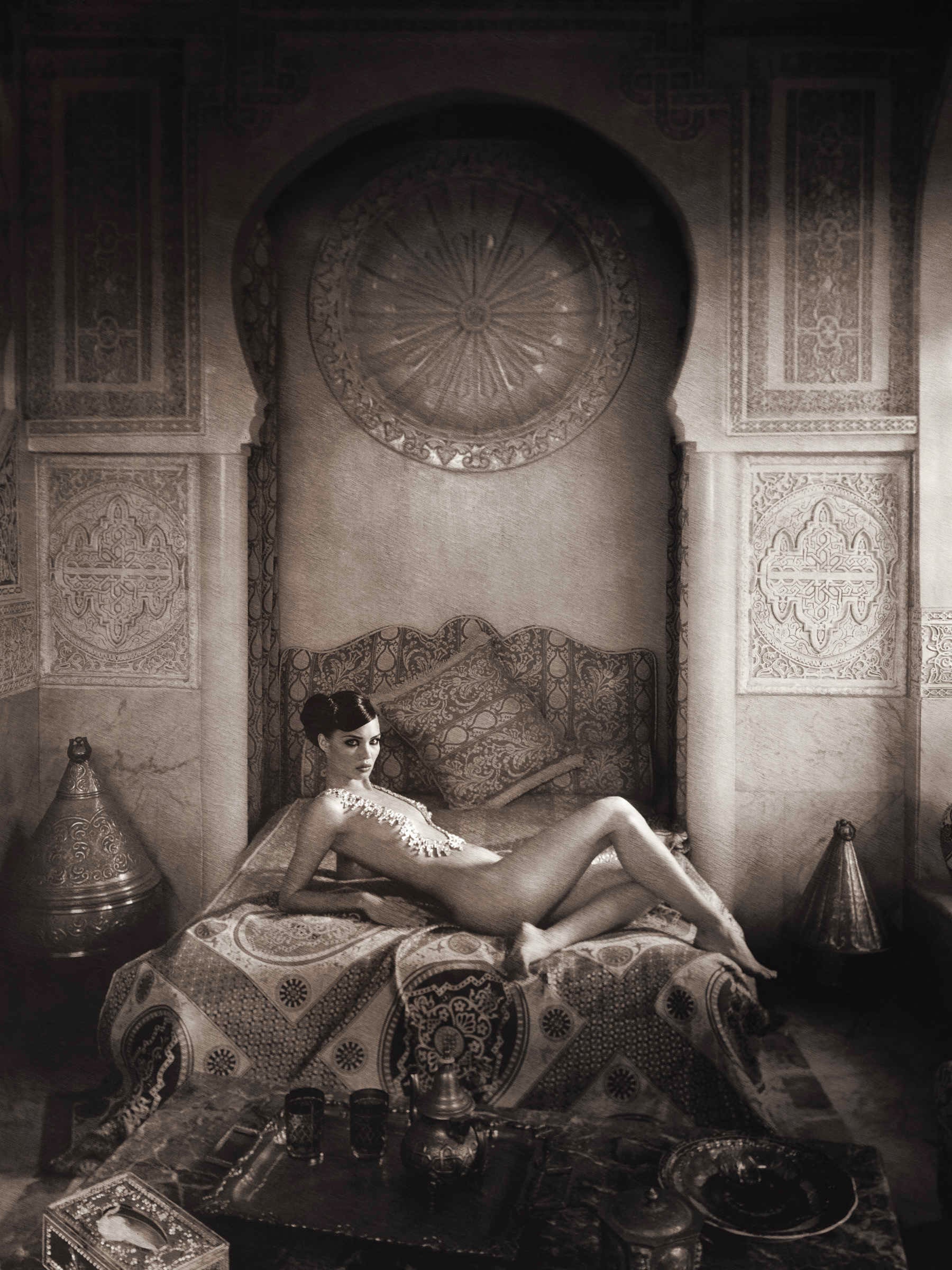Dar El Malaika (sepia) by Marc Lagrange, limited edition photography