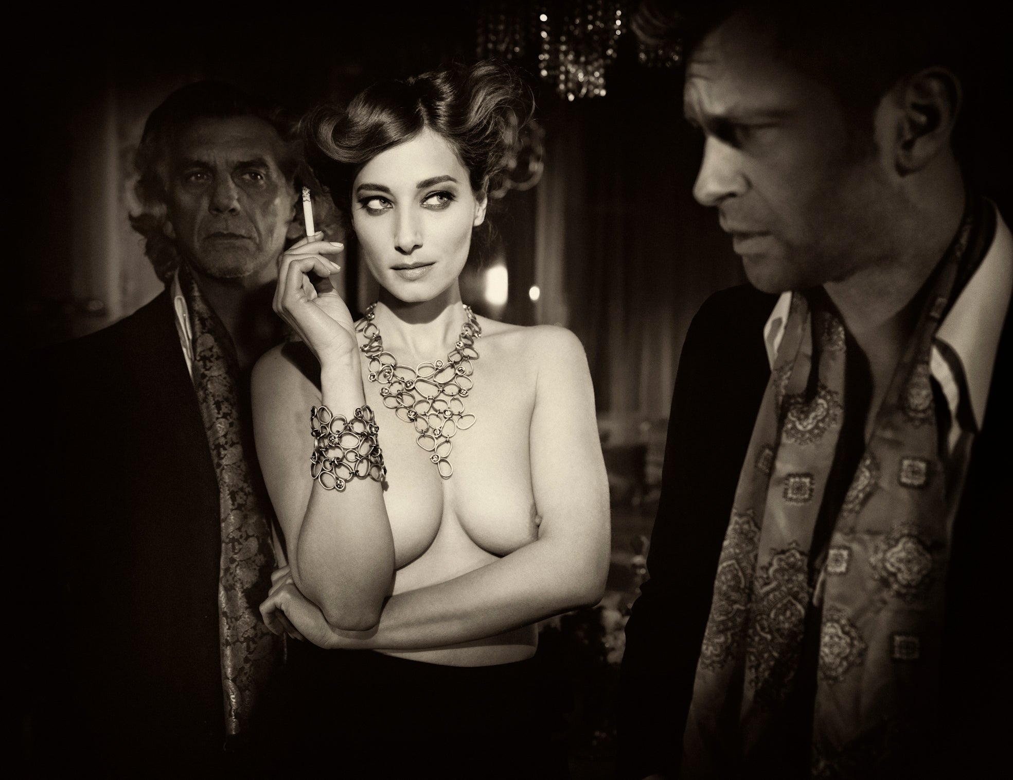Dialogue (sepia) by Marc Lagrange, limited edition photography