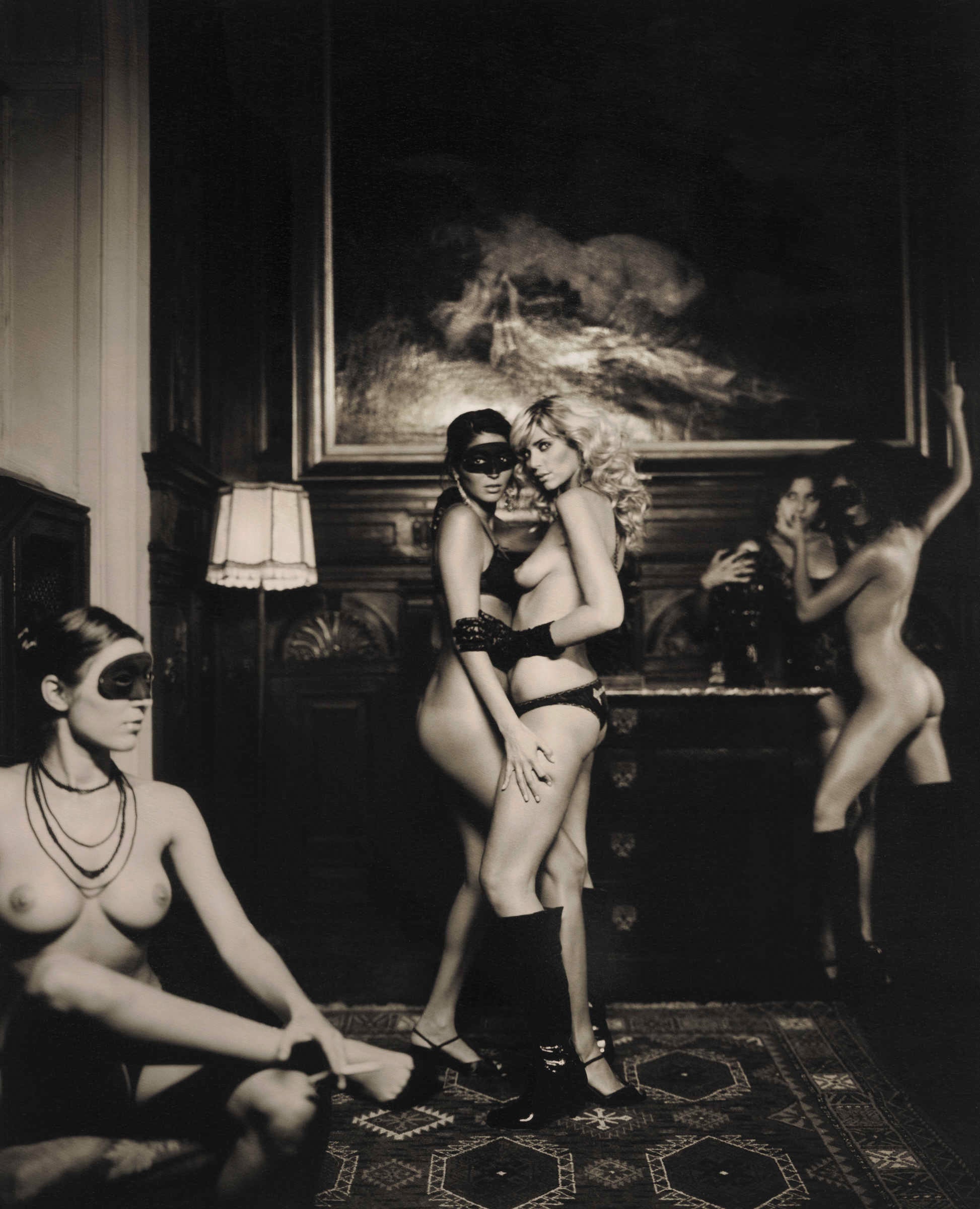 Eyes Wide Shut (sepia) by Marc Lagrange, limited edition photography