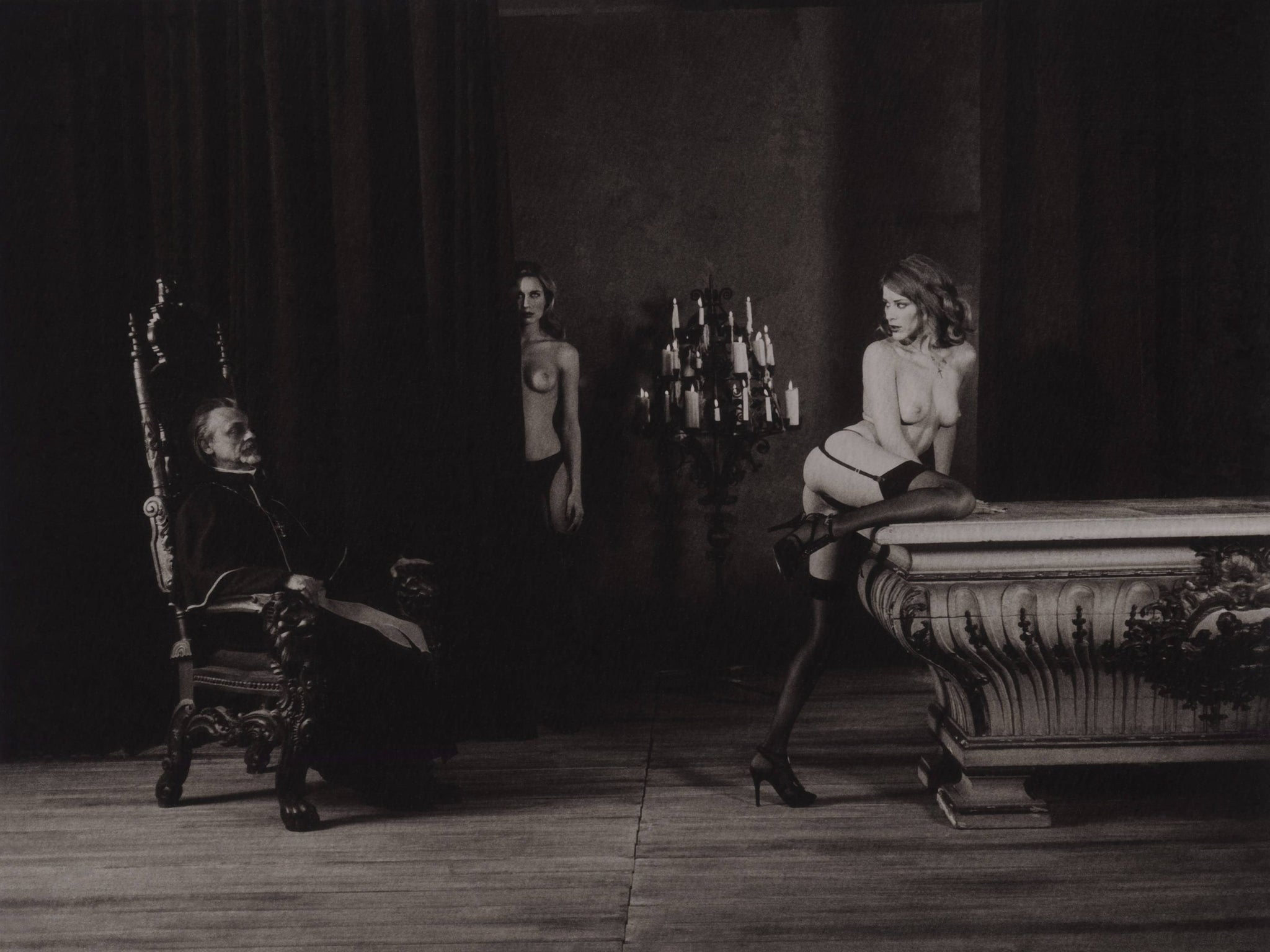 House of Sin (sepia) by Marc Lagrange, limited edition photography