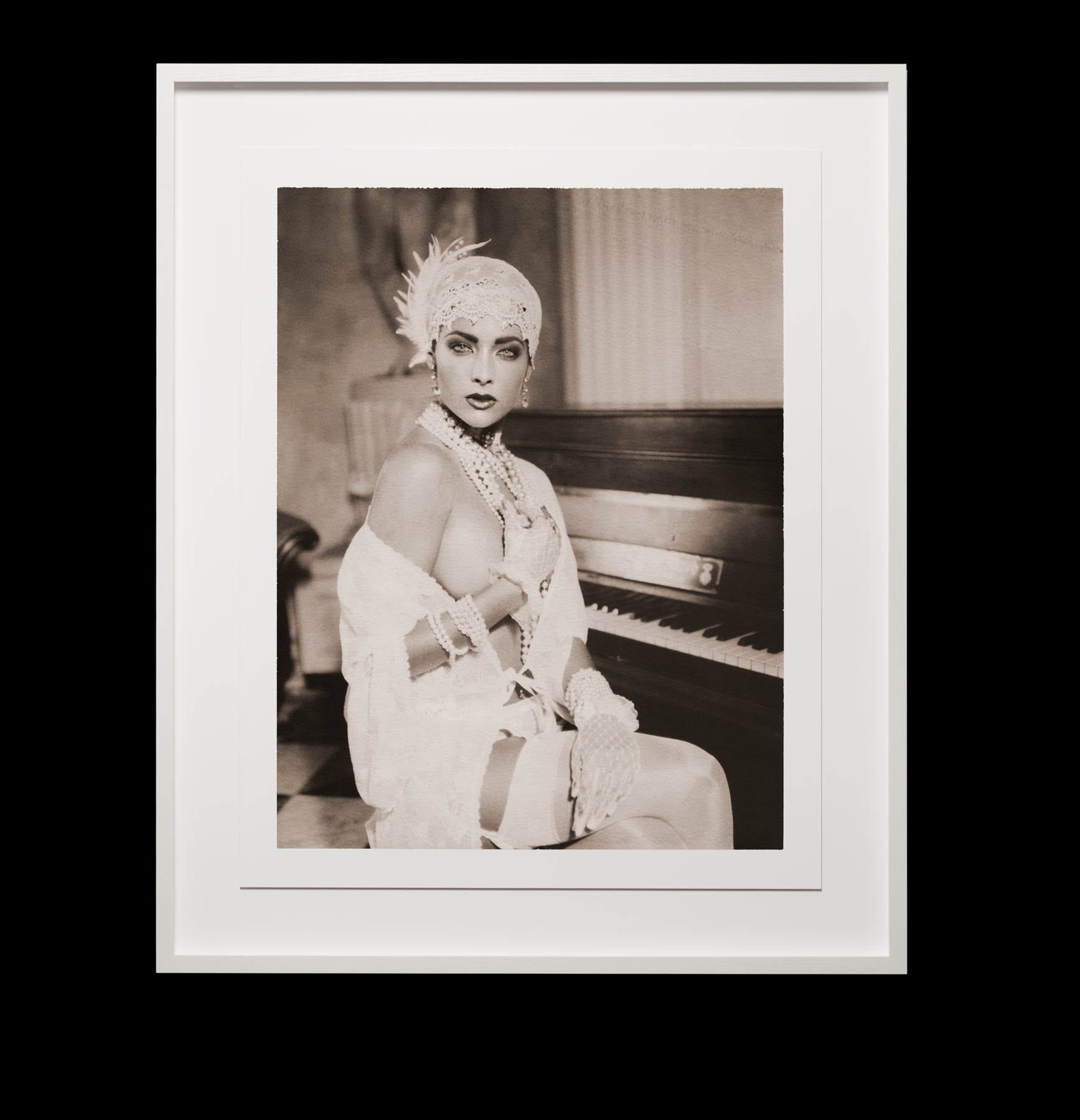 La Pianiste (chocolate) by Marc Lagrange, limited edition photography