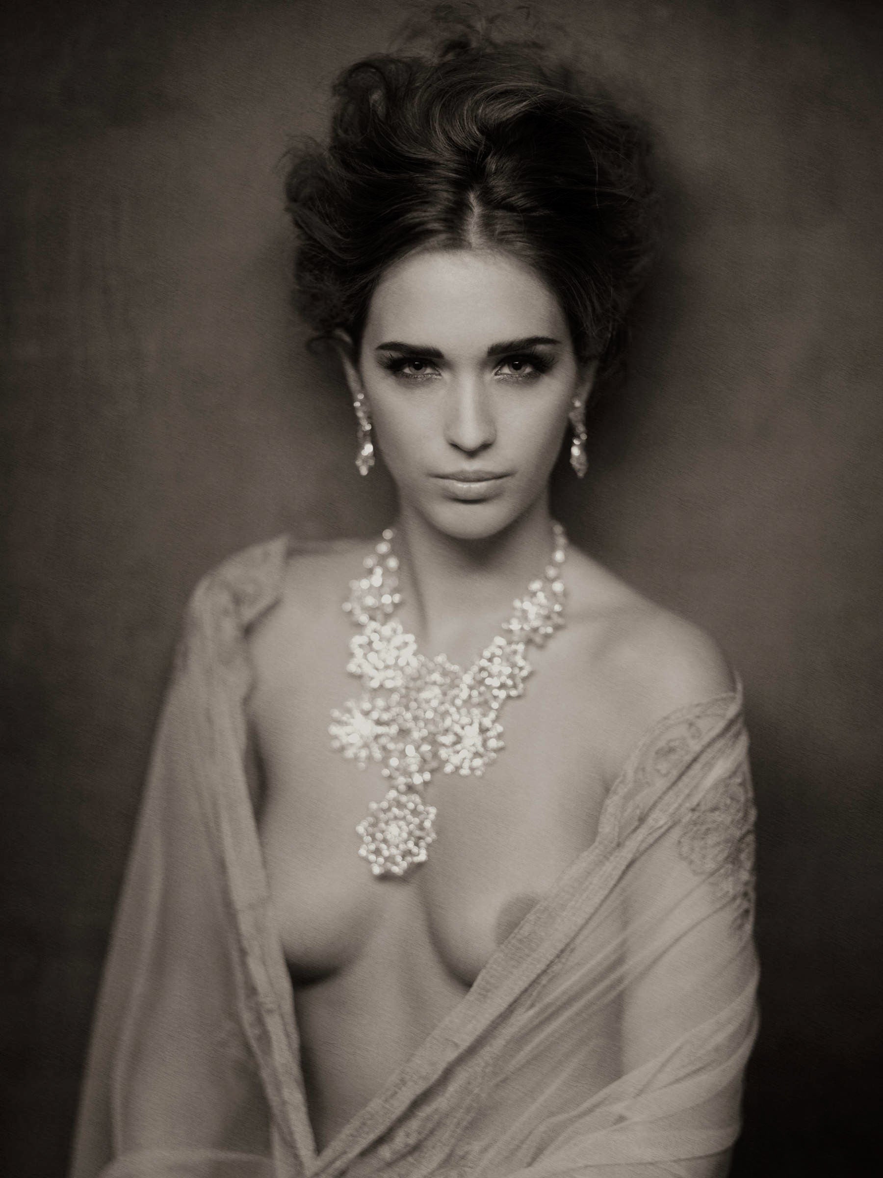 La Reine Camille (sepia) by Marc Lagrange, limited edition photography