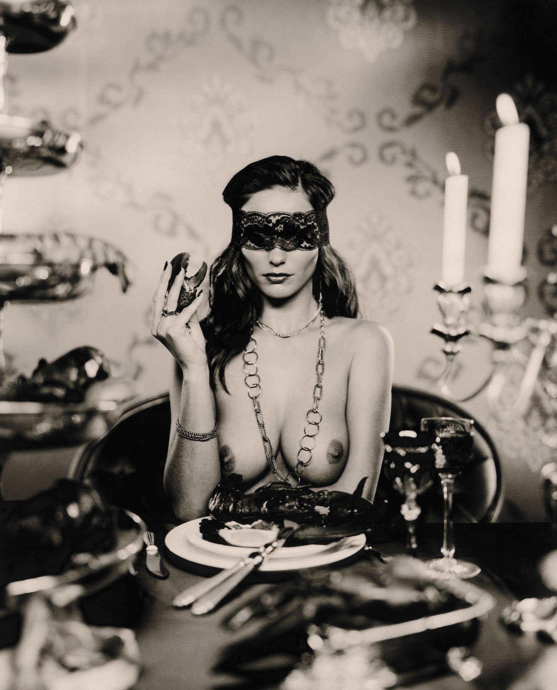 Lobster Dinner (sepia) by Marc Lagrange, limited edition photography
