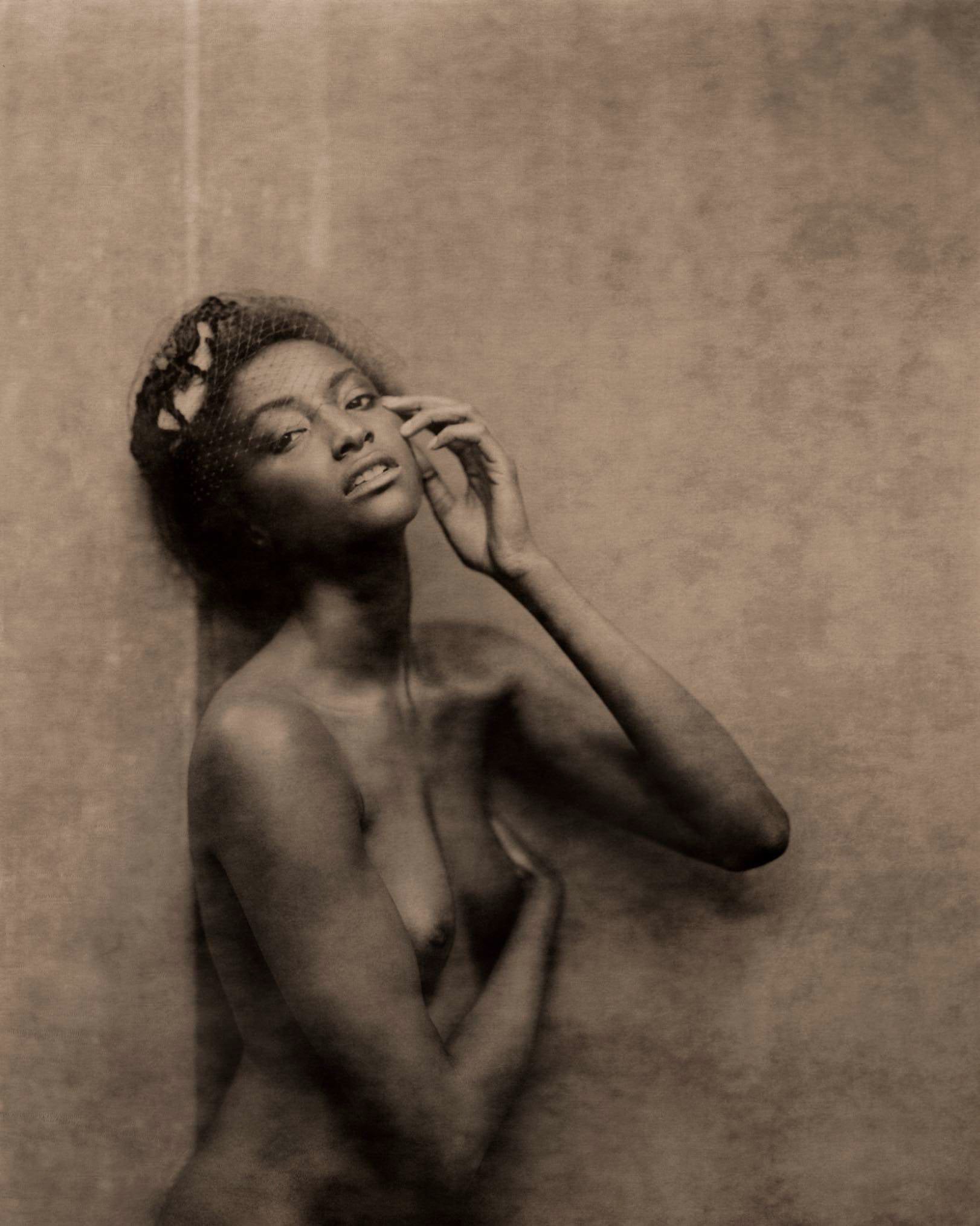 Madame Mawu (sepia) by Marc Lagrange, limited edition photography