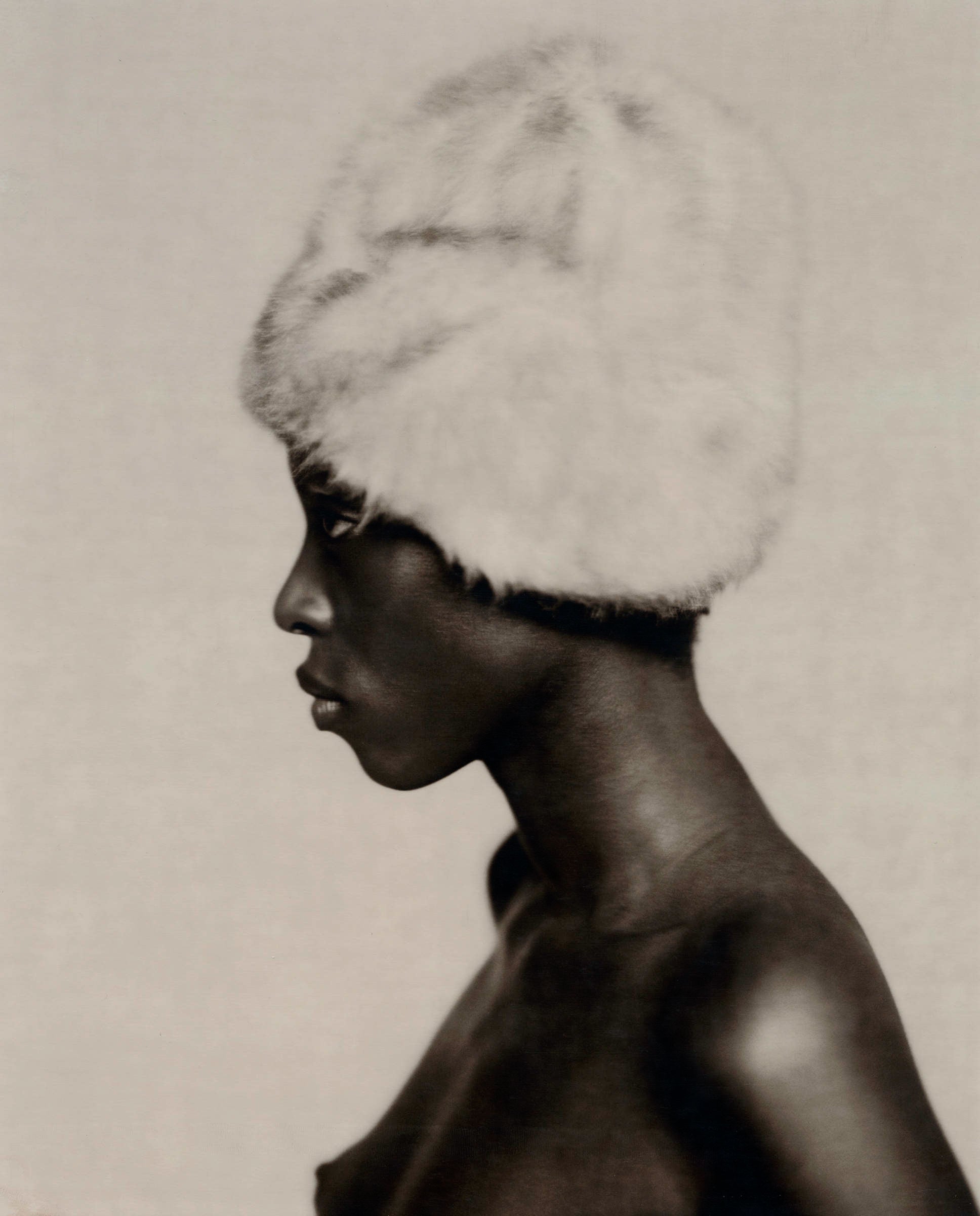 Rwanda Girl (sepia) by Marc Lagrange, limited edition photography