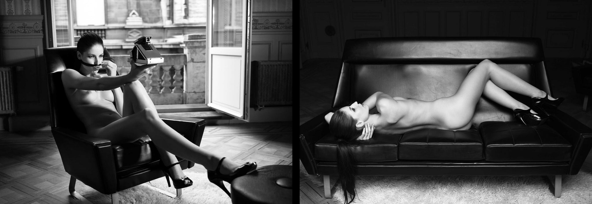 The Black Seats (b&w) by Marc Lagrange, limited edition photography