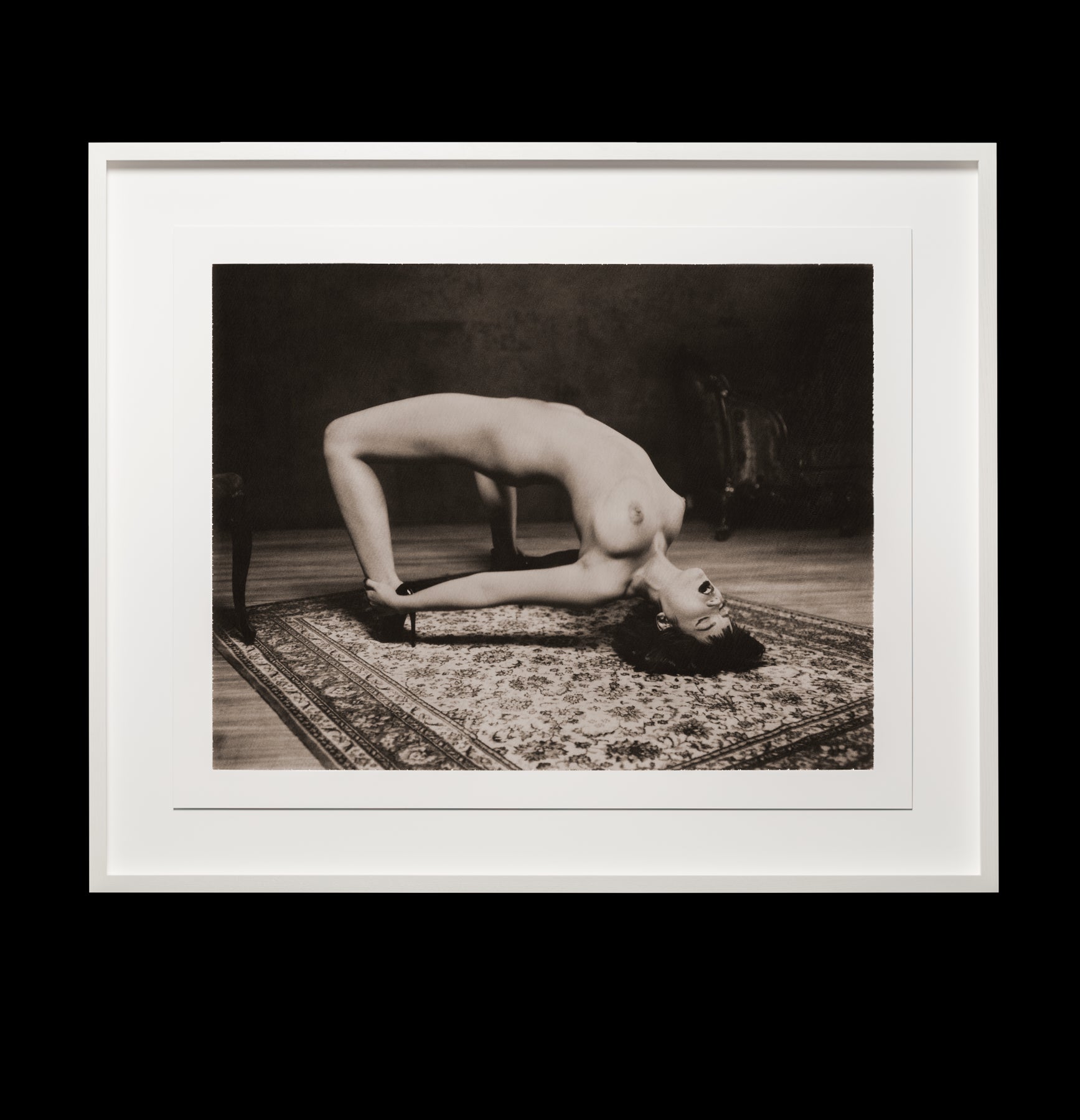 The Body Table (chocolate) by Marc Lagrange, limited edition photography